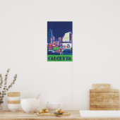 カルカッタヴィンテージ旅行ポスター ポスター (キッチン)