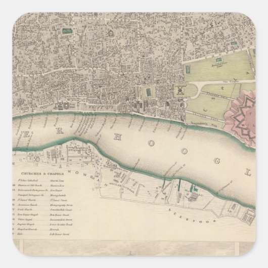 カルカッタ スクエアシール (正面)