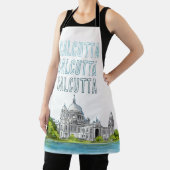 カルカッタ「ビクトリアメモリアル」コルカタベンガル エプロン (インサイチュ)