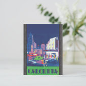 カルカッタ、ヴィンテージ ポストカード (スタンド正面)