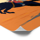 カルガリーのスタンペードポスター ポスター (角)