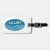 カルガリーアルバータアウトドア ラゲッジタグ (正面横)