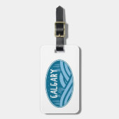 カルガリーアルバータアウトドア ラゲッジタグ (正面縦)