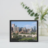 カルガリーアルバータカナダダウンタウンスカイラインビュー ポストカード (スタンド正面)