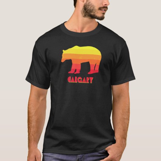 カルガリーアルバータベア Tシャツ (正面)