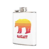 カルガリーアルバータレインボーベア フラスク (左)