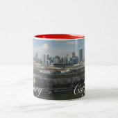カルガリーアルバータ ツートーンマグカップ (中央)