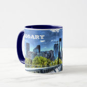 カルガリーアルベルタパノラマカップ マグカップ (正面左)