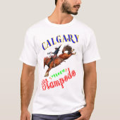 カルガリーイエハウスタンピード Tシャツ (正面)