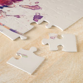 カルガリーカナダスカイライン ジグソーパズル (側面)