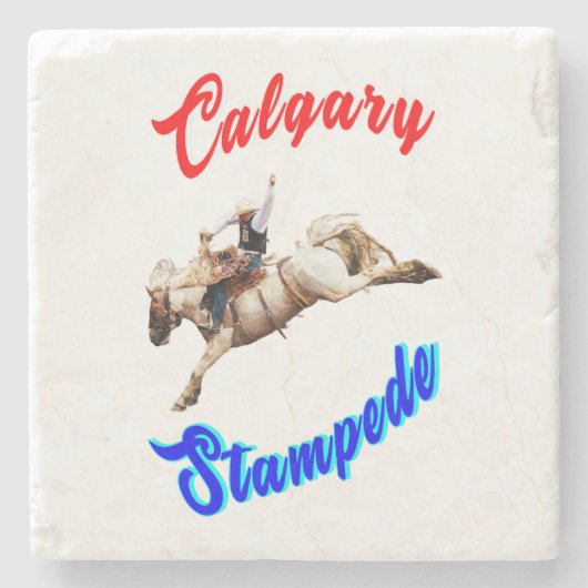 カルガリーカナダ馬7月ライダーCalgary Stampede ストーンコースター (正面)