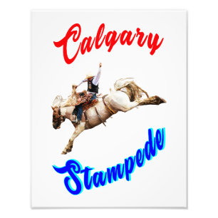 カルガリーカナダ馬7月ライダーCalgary Stampede フォトプリント