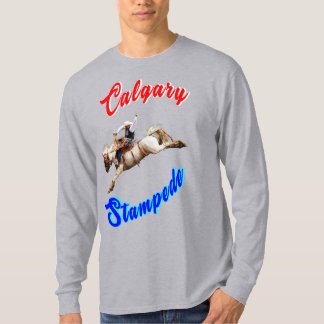 カルガリーカナダ馬7月ライダーCalgary Stampede Tシャツ