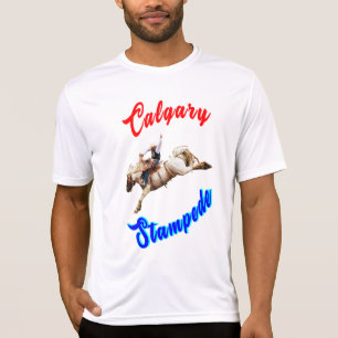 カルガリーカナダ馬7月ライダーCalgary Stampede Tシャツ