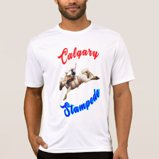 カルガリーカナダ馬7月ライダーCalgary Stampede Tシャツ