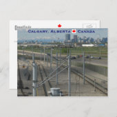 カルガリーカナダ ポストカード (正面/裏面)