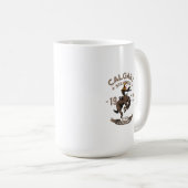 カルガリースタンペデロデオ |マクラシックグ#15 コーヒーマグカップ (正面右)