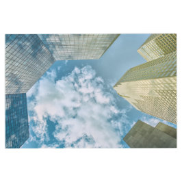 カルガリーモダンスカイライン メタルプリント