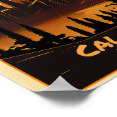 カルガリーヴィンテージアート ポスター (角)