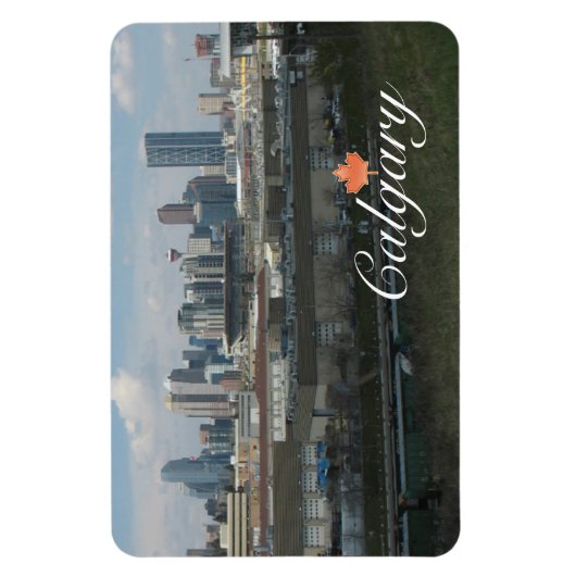カルガリー土産 マグネット (縦)