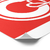 カルガリー市旗 ポスター (角)