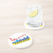 カルガリー文字 コースター (側面)