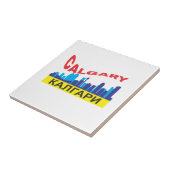 カルガリー文字 タイル (側面)