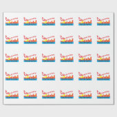 カルガリー文字 ラッピングペーパー (フラット)