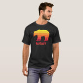 カルガリー アルバータ州 クマ Tシャツ (正面フル)