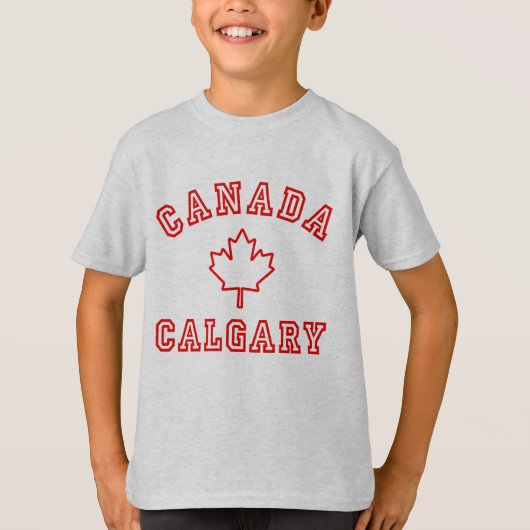 カルガリー カナダ Tシャツ (正面)