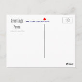 カルガリー ポストカード (裏面)