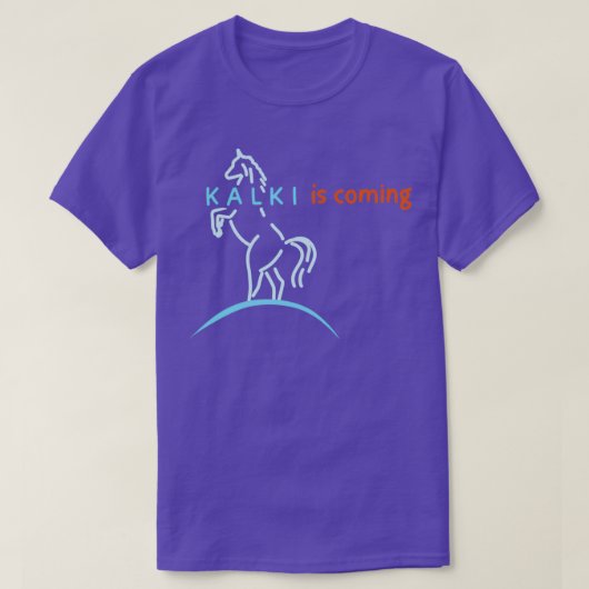 カルキは来の Tシャツ (デザイン正面)