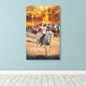 カルキアバター1 キャンバスプリント (インサイチュ (ウッドフロア))