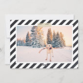 カルクボードレタリングホリデーフォトカード シーズンカード (裏面)