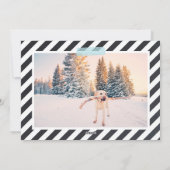 カルクボードレタリングホリデーフォトカード シーズンカード (裏面)