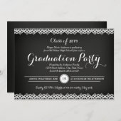 カルクボード&レースエクセシレーションパーティー招待状 招待状 (正面/裏面)