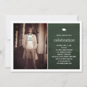 カルクボーミニマルド大学院写真卒業パーティー 招待状 (裏面)