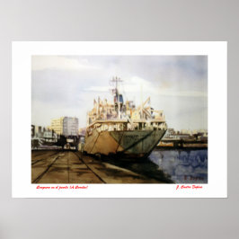 カルゲロ・アン・エル・プエルト（Aコルニナ） ポスター