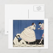 カルサヴィナ、1914年(ポチョワールプリント) ポストカード (正面/裏面)