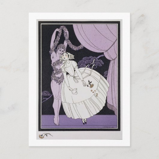 カルサヴィナ、1914年(ポチョワールプリント) 2 ポストカード (正面)