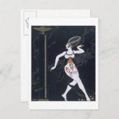 カルサヴィーナたまら(1885年~1978年)とのバレエのシーン191 ポストカード (正面/裏面)