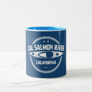 カルサーモンリバーカリフォルニアカヤック ツートーンマグカップ