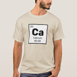 カルシウム/周期表 – Ca Element Tシャツ