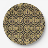 カルセドニアンブラック ペーパープレート (正面)