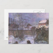 カルセル通りインウィンター ポストカード (正面/裏面)