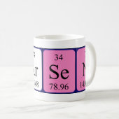 カルゼン期別テーブル名mug コーヒーマグカップ (正面右)