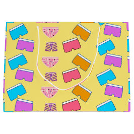 カルゾネツ模様 ラージペーパーバッグ