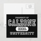 カルゾーネ大学ダーク ポストカード (正面/裏面)