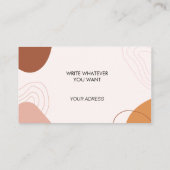 カルタオデヴィシタ – 名刺 (裏面)