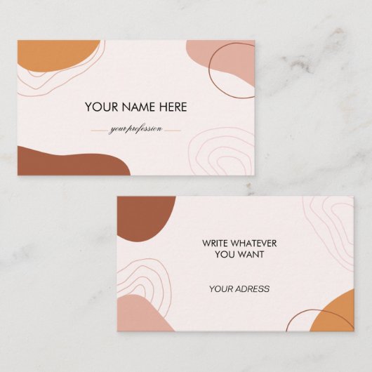 カルタオデヴィシタ – 名刺 (正面/裏面)